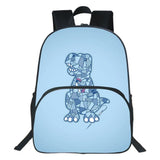 Dinosaur Backpack T. Rex Cosplay Knapsack Travel Bag Student Bookbag