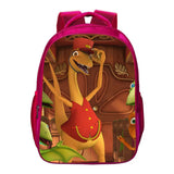 3D Printed T. Rex Dinosaur Backpack 16-inch School Bag for Boys and Girls