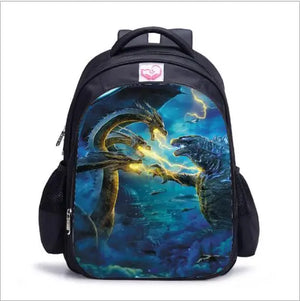 Dinosaur Pattern School Backpack For Boys Girls Tyrannosaurus Rex School Bags Ki