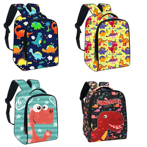 Dinosaur Print Children Backpack 3D Printing Boy Girl School Bags Gift