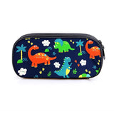 Dinosaur Print Cosmetic Cases Pencil Box Boys Girls T. Rex Pencil Bags