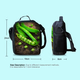 Dinosaur Print Kids Lunch Bag Insulated Lunchbox Small Cooler Bag for Boys