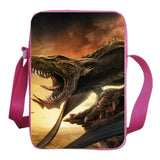 Dinosaur Shoulder Bag Casual Messenger CrossBody Rucksack
