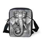 Dinosaur Shoulder School Square Messenger Book Bag Coin Purse Kids