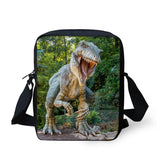 Dinosaur Style Pattern Kids Messenger Bag Shoulder Bag