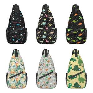 Dino Variety Sling Chest Bag for Men