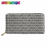 Dinosaurs Wallet for Credit Cards Portable Fairy PU Leather Purse Animals Wallet
