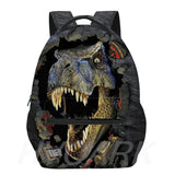 Dinosaurs World Backpack 3D Printed School Bag