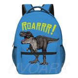 Dinosaurs World Backpack 3D Printed School Bag