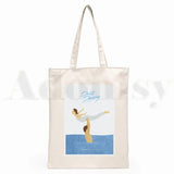 Dirty Dancing Hip Hop Cartoon Print Shopping Bag