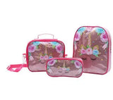 3 Pcs/Set Kids Girls Cartoon Elsa Princess Schoolbags Boys Backpacks