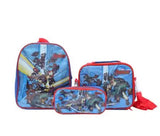 3 Pcs/Set Kids Girls Cartoon Elsa Princess Schoolbags Boys Backpacks