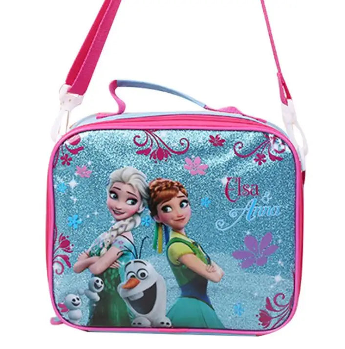 3 Pcs/Set Kids Girls Cartoon Elsa Princess Schoolbags Boys Backpacks