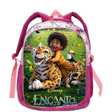 Pink Cartoon Baby Girls Schoolbag For Kindergarten Encanto Waterproof