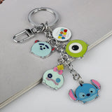Anime Character Stitch Plush Keychains Movie Characters Car Bag Decoration
