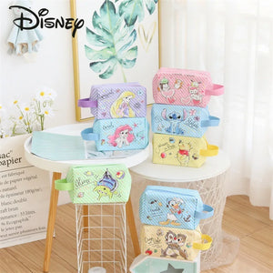 Cartoon Women's Cosmetic Bag PVC Zip Large Capacity
