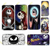 Nightmare Before Christmas Wallet Skeleton Jack Sally Print Clutch