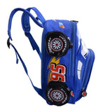 Kids Cartoon Car School Bag Boys Girls Backpack