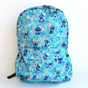Girls Boys Schoolbag Students Stitch Laptop Backpack Kids School Bags