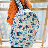 Girls Boys Schoolbag Students Stitch Laptop Backpack Kids School Bags