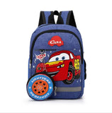 Kids 95 Car Backpack Schoolbag Kindergarten Bags Child Cartoon Travel Plush Toy