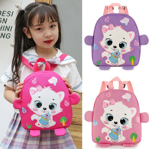 Marie Cat Children's Schoolbag Anime The Aristocats Backpack for School