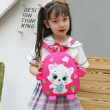Marie Cat Children's Schoolbag Anime The Aristocats Backpack for School