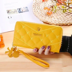 Mickey Mouse Women Wallet Long Zipper Large Capacity Hand Bag Wallet 19X10X2