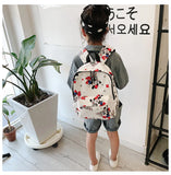 Mickey Children's Backpack Lightweight School Bag Large-capacity Boys and Girls