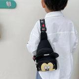 Mickey Children's Waist Bag Boys Girls Chest Bag Large-capacity Messenger