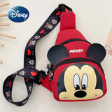 Mickey Children's Waist Bag Boys Girls Chest Bag Large-capacity Messenger