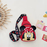 Mickey Children's Waist Bag Boys Girls Chest Bag Large-capacity Messenger
