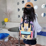 Mickey Mouse Schoolbag Boys Girls Children Lovely Backpack