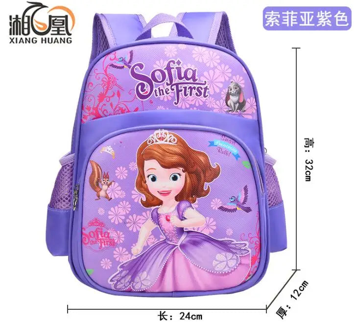 Princess Schoolbag Kids Girls Children Boys Student School Backpack Book Bags