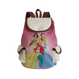 Mermaid Princess Printed Drawstring Backpack Girl School Bag