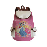 Mermaid Princess Printed Drawstring Backpack Girl School Bag