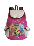 Princess Printed Backpack Sweet Snow Casual Book Bag Large Capacity