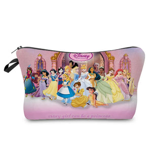Princess Printing Makeup Bag Girl Organizer Bag Child Candy Bag