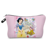 Princess Snow & 7 Dwarfs Makeup Bag Girl Organizer Child Candy Travel Cosmetic
