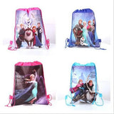 Snow And Ice Lucky Kids Bag Student Kindergarten Non Woven Bundle Bag Handbag