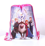 Snow And Ice Lucky Kids Bag Student Kindergarten Non Woven Bundle Bag Handbag