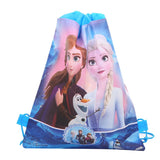 Snow And Ice Lucky Kids Bag Student Kindergarten Non Woven Bundle Bag Handbag