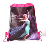 Snow And Ice Lucky Kids Bag Student Kindergarten Non Woven Bundle Bag Handbag