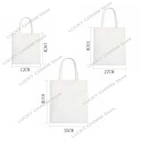 Snow White Canvas Shoulder Bag Waterproof Handbag