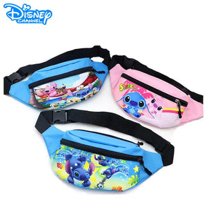 Anime Stitch Waist Pack for Kids, Smile Banana Bag Chest Bag