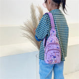 Xingdailu Girl Bag Cartoon Girl Waist Bag Large Capacity Multifunctional