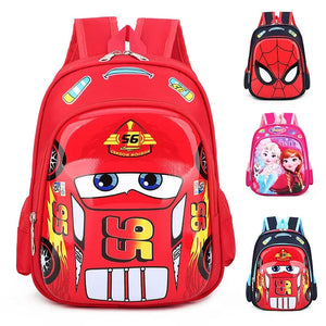 Kids Cartoon Car Backpack for School Children Boys Girls