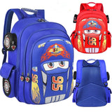 Kids Car Cartoon Backpack for Boys and Girls, Ages 3-12