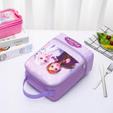 Stitch Lunch Box Bag Insulation Tote Outdoor Ice Bag