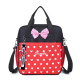 Kids Cartoon Canvas Handbag Waterproof Shoulder Bag